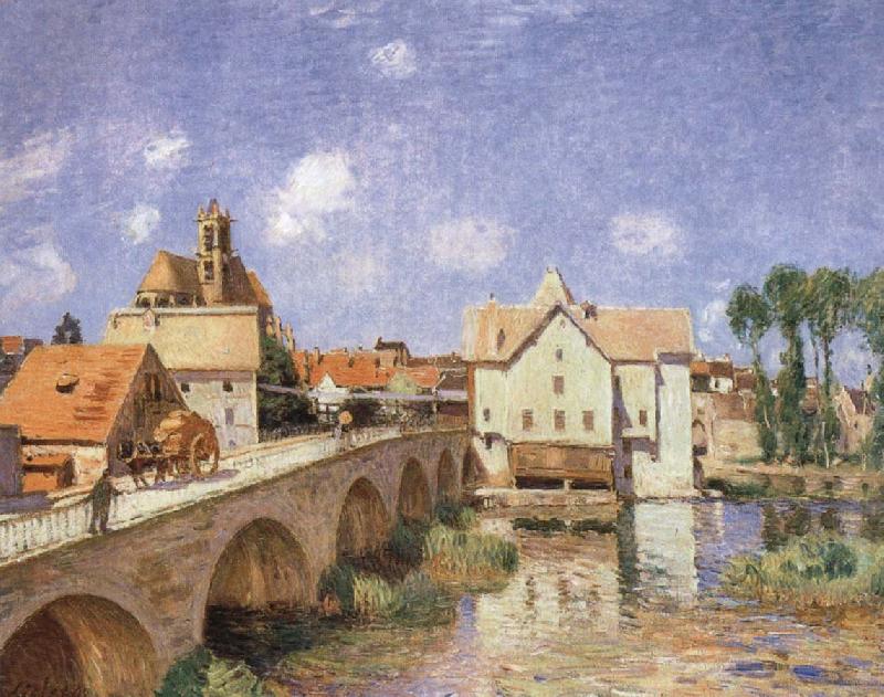 Alfred Sisley The Bridge at Moret